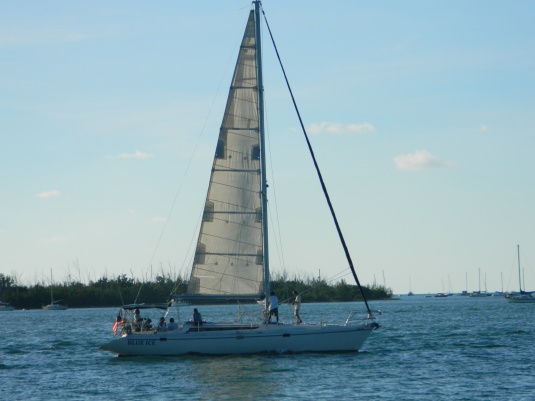 Sailing in Key West Harbor