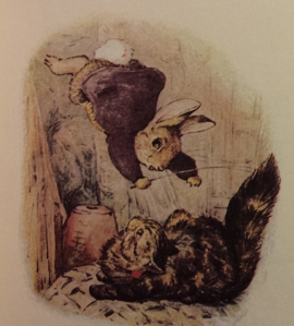 Illustration from The Tale of Benjamin Bunny